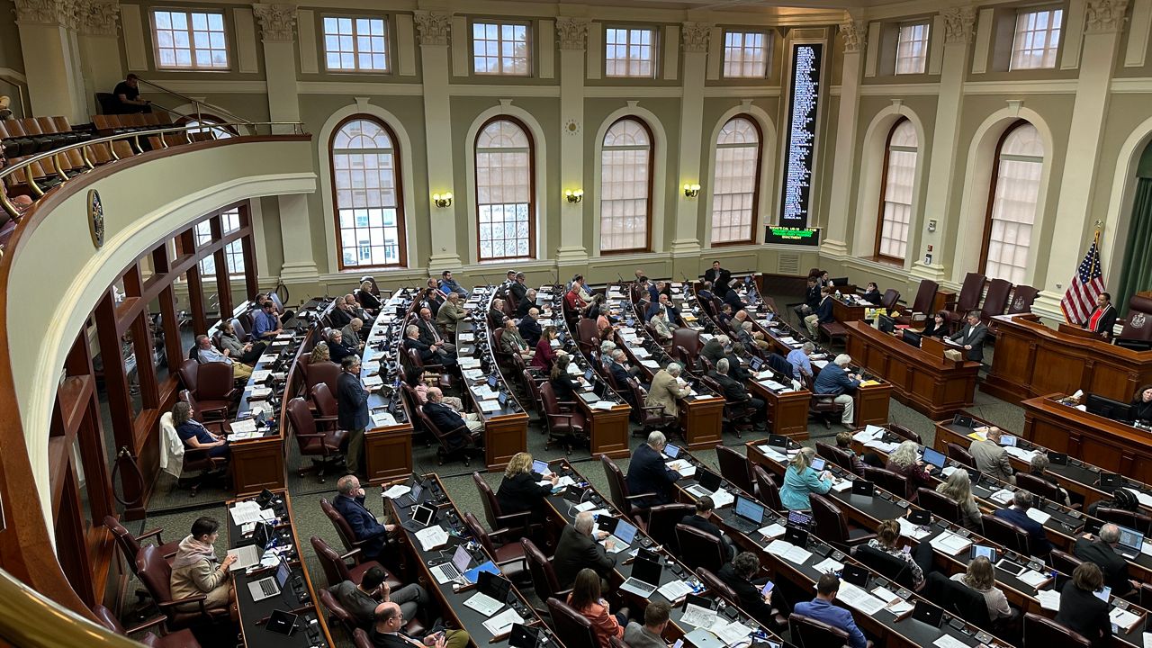 The Maine House voted Wednesday to advance a bill to crack down on paramilitary training. (Spectrum News/Susan Cover)