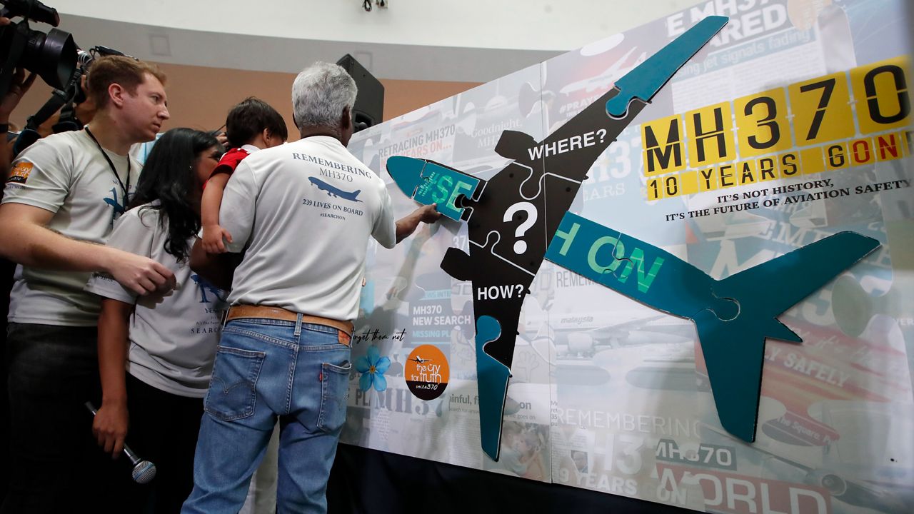 10年后马来西亚可能重新寻找失踪航班