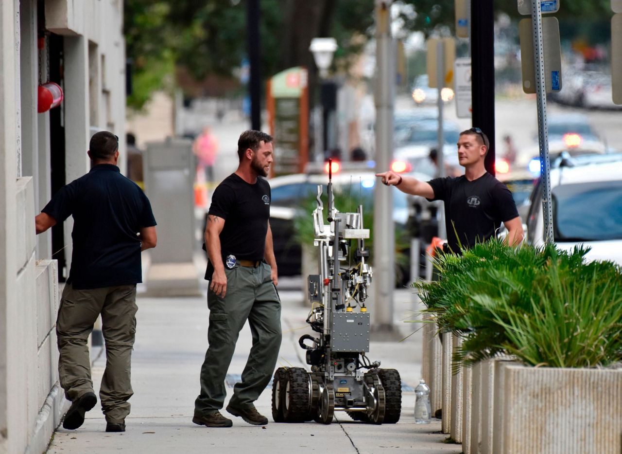 Florida authorities report mass shooting at riverfront mall