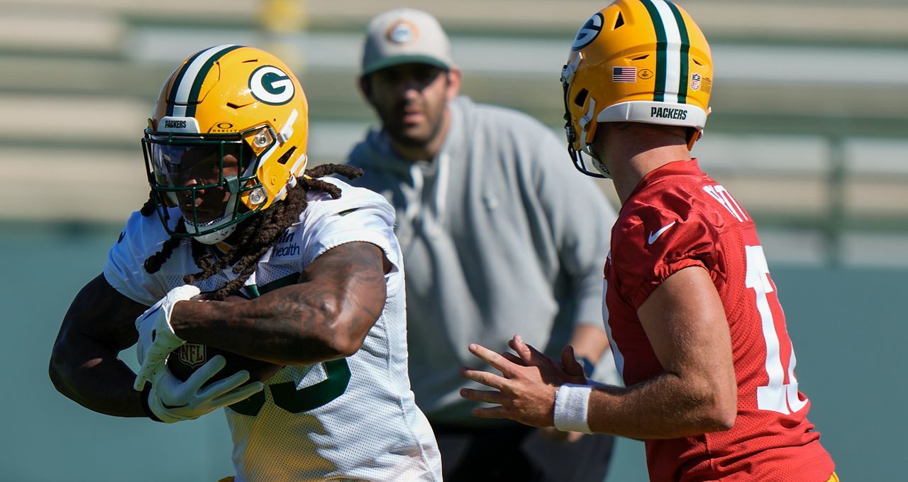 Packers rookie running back won’t shy away from high expectations