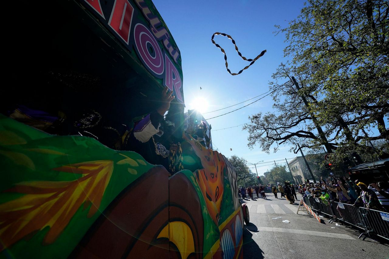 Joyous parades and parties kick off New Orleans' Mardi Gras