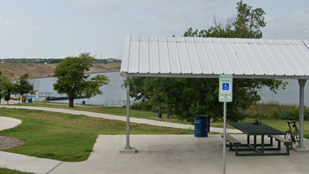 A portion of Marine Creek Lake in Fort Worth, Texas. (Google Maps)