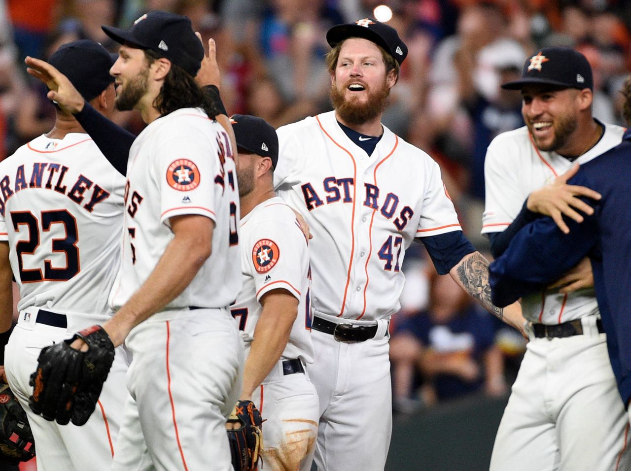 Sanchez, Astros throw combined no-hitter against Mariners