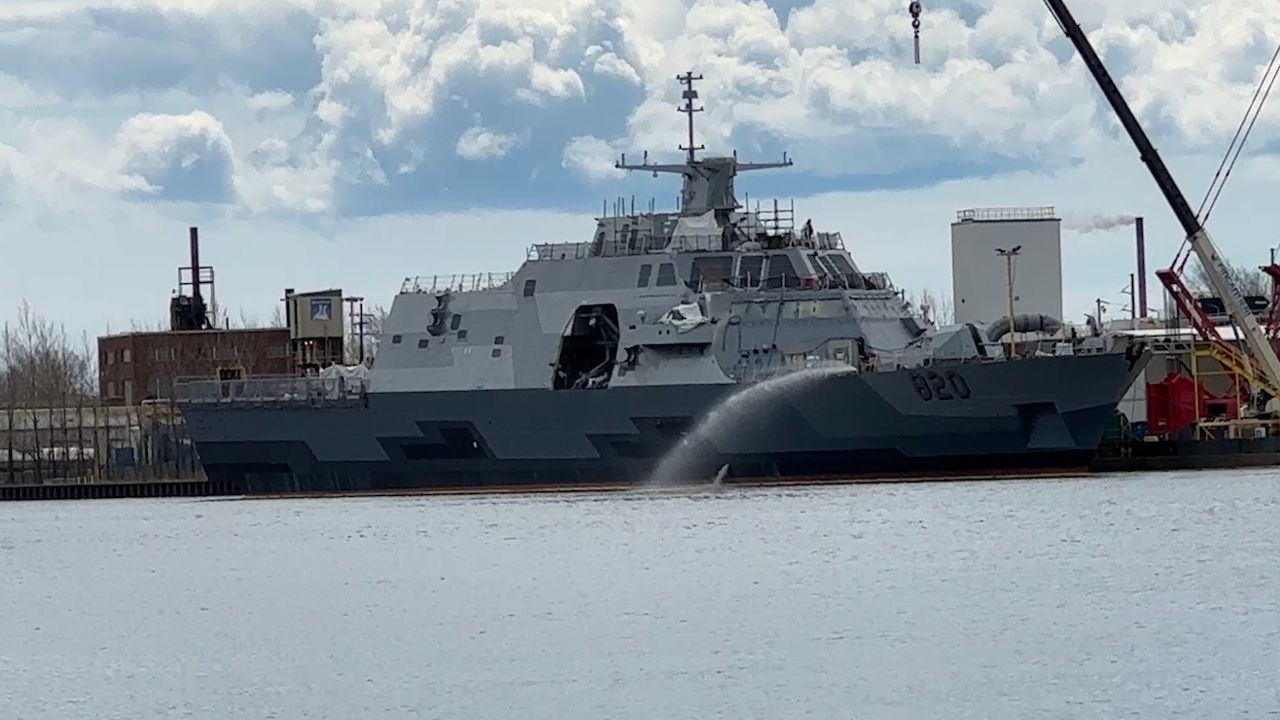 Last Littoral Combat Ship built for U.S. Navy leaves Marinette
