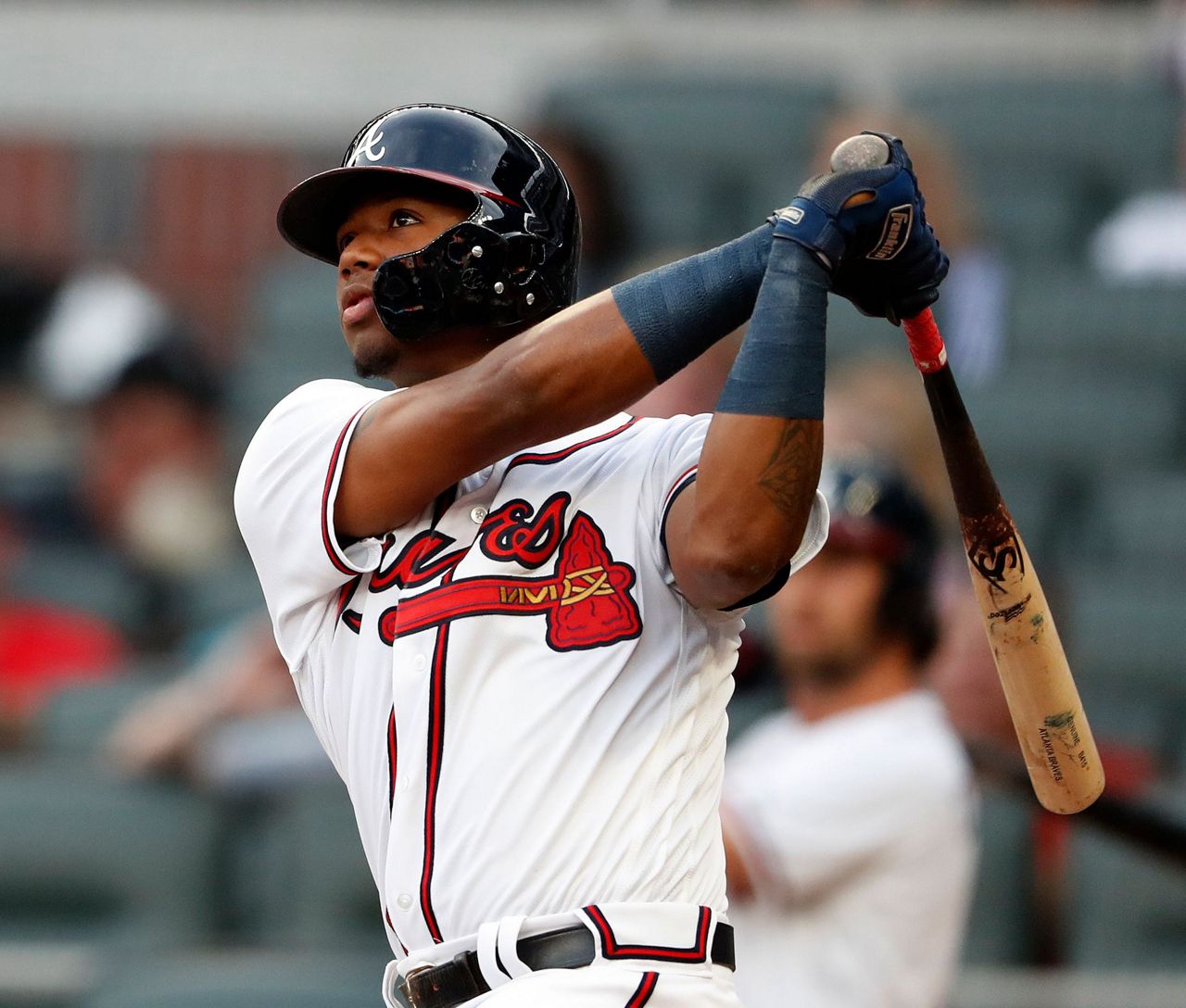Albies goes deep twice in Braves' win over Marlins