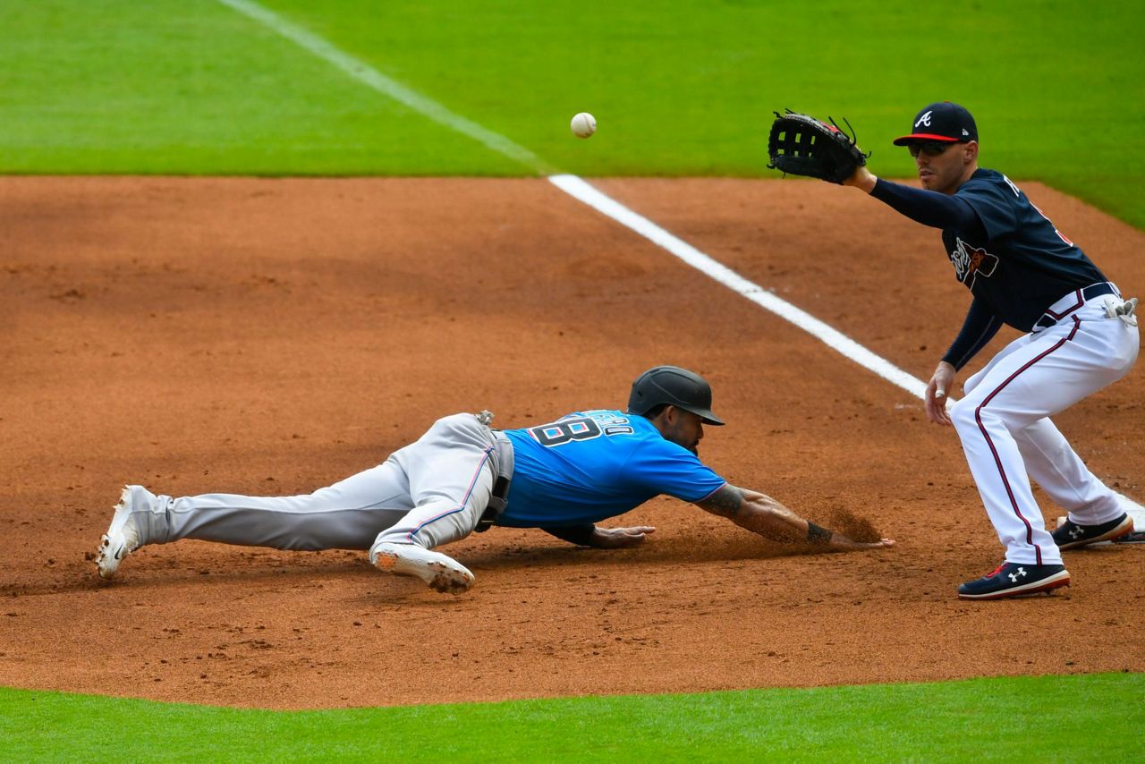 Travis d'Arnaud Tyler Flowers Braves catchers COVID-19