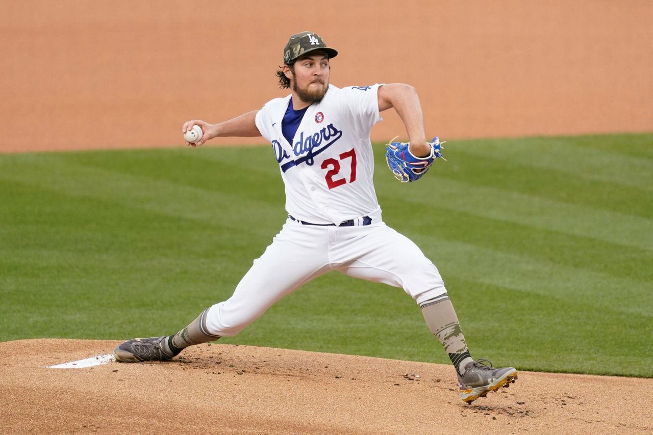 May 28, 2021: Los Angeles Dodgers first baseman Matt Beaty (45