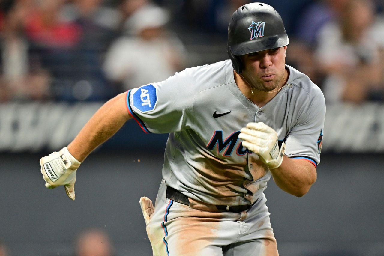 Jakob Marsee is off to an impressive start in 1st major league action ...