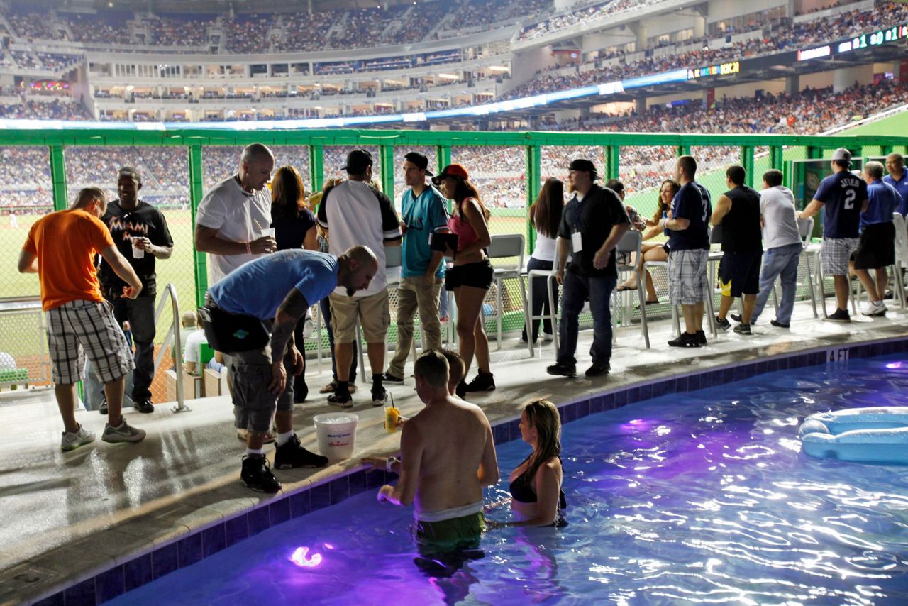 THE MARLINS PARK POOL