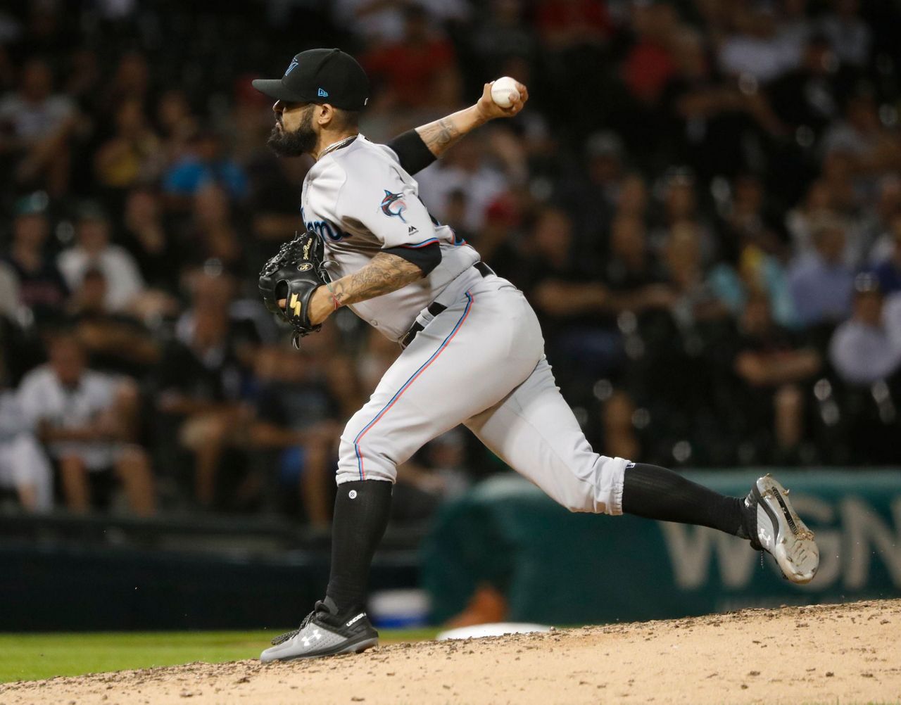 San Francisco Giants closer Sergio Romo celebrates a 2-0 win