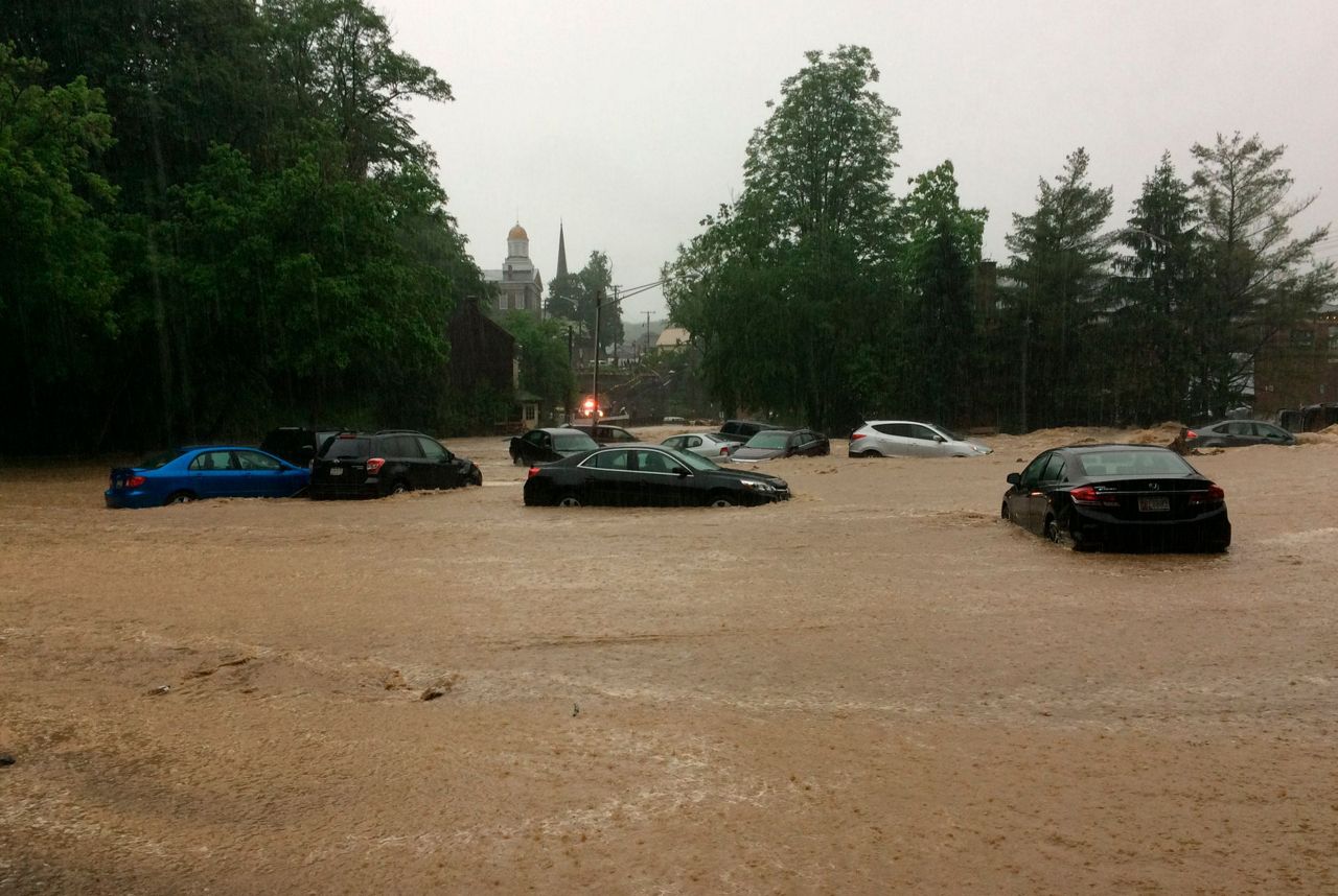 Flash flooding reported in Maryland as heavy rain soaks area