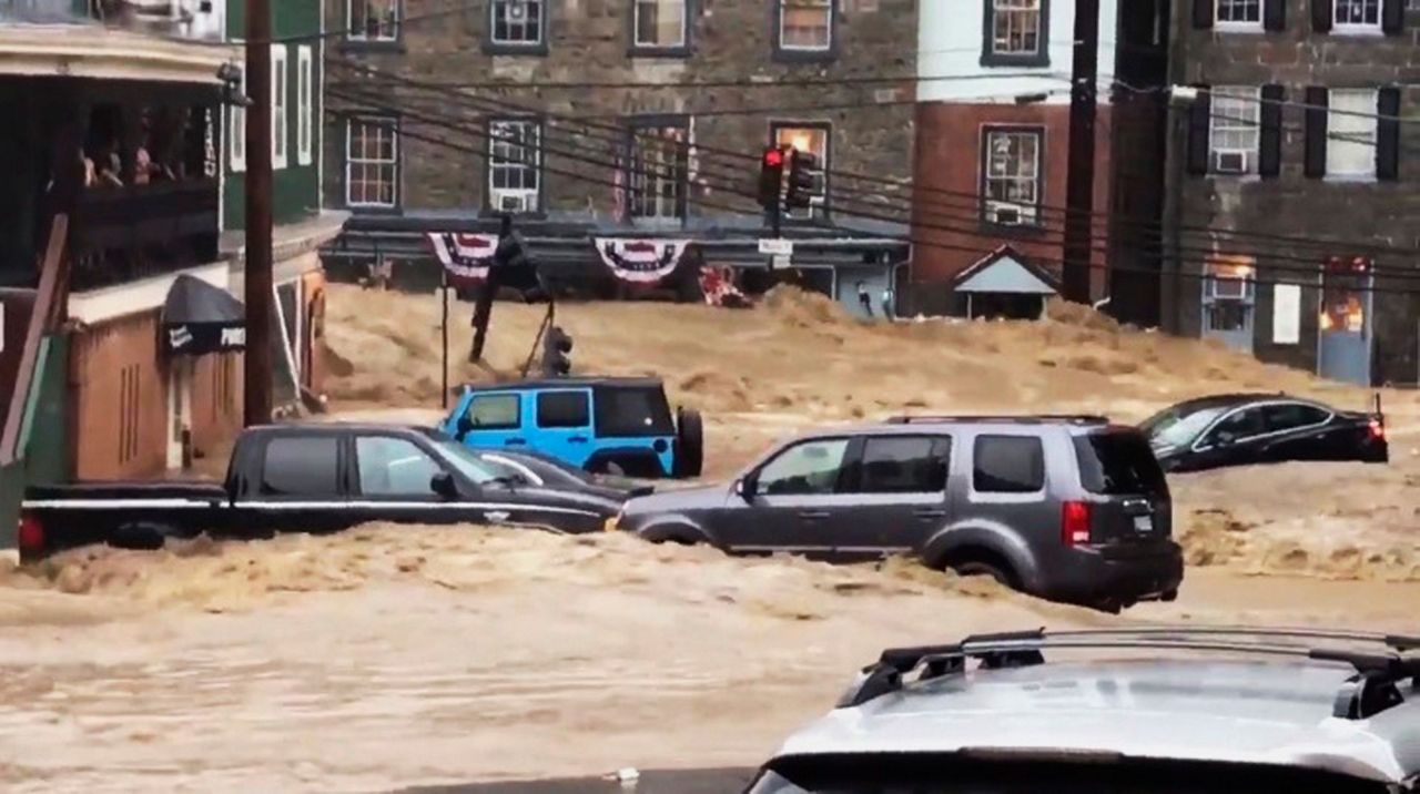 Flash flooding reported in Maryland as heavy rain soaks area