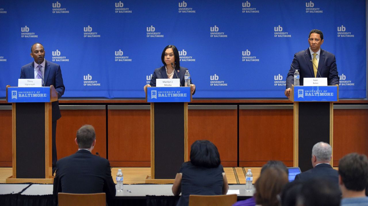 Top Baltimore prosecutor Mosby wins Democratic primary