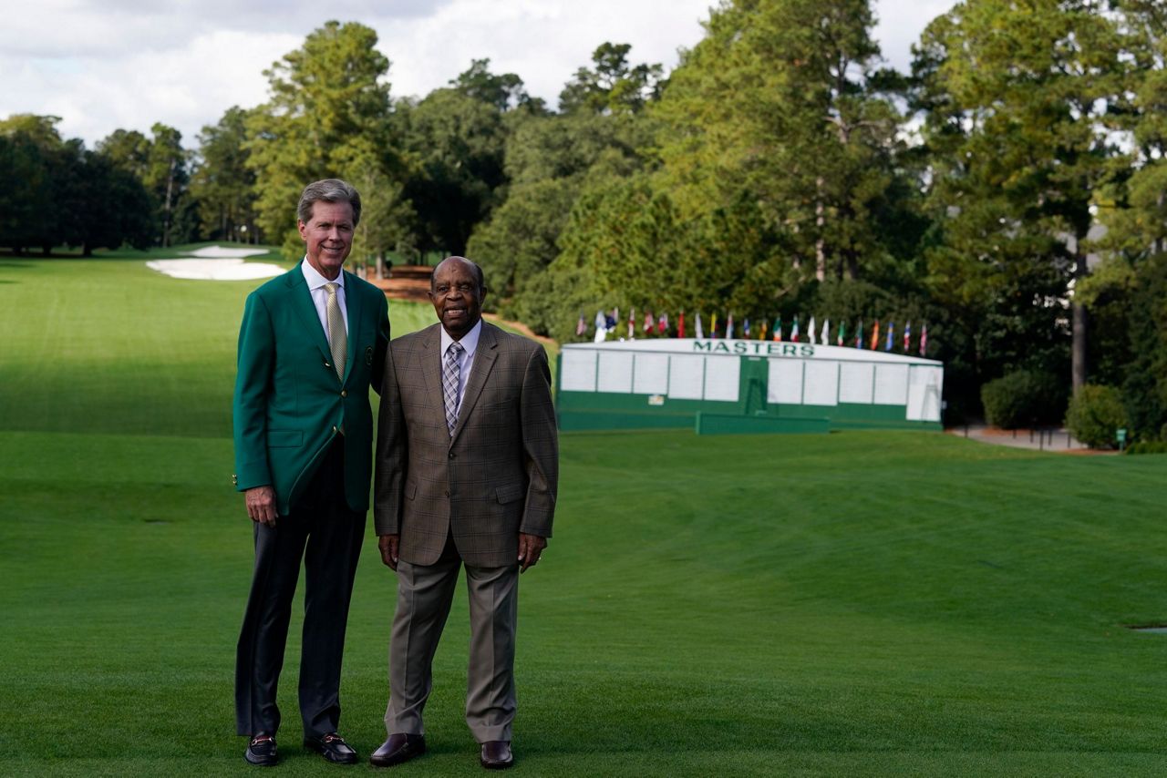 Masters honors Lee Elder with scholarship and a tee shot
