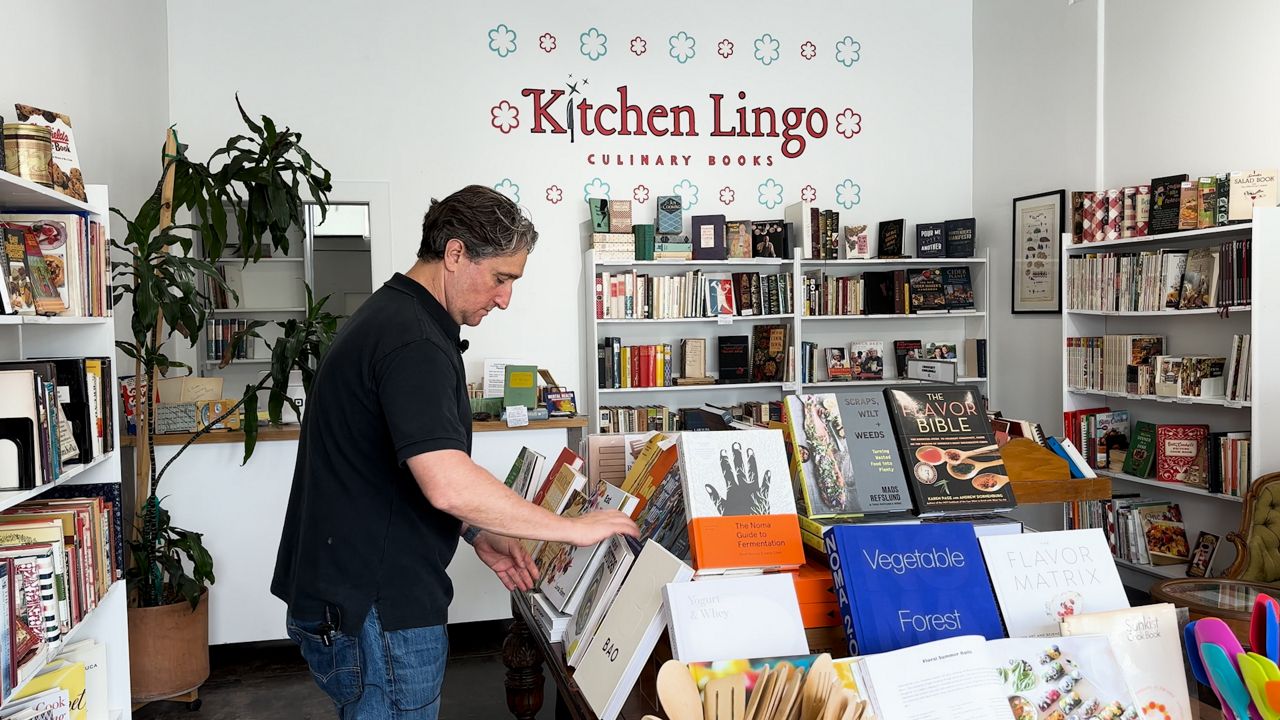 Kitchen Lingo In Long Beach Sells Nothing But Culinary Books   Matt Miller Kitchen Lingo Owner CA 0713