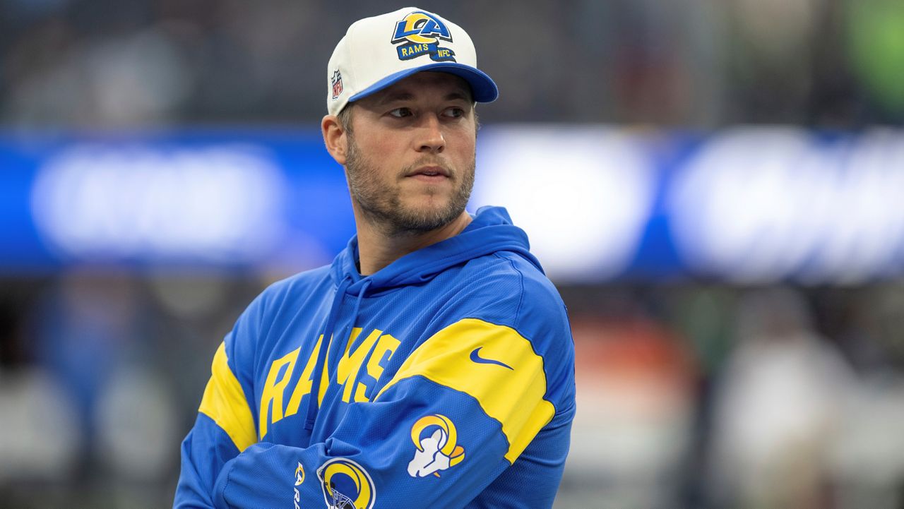 Matthew Stafford, healthy or not, is keeping the Los Angeles Rams