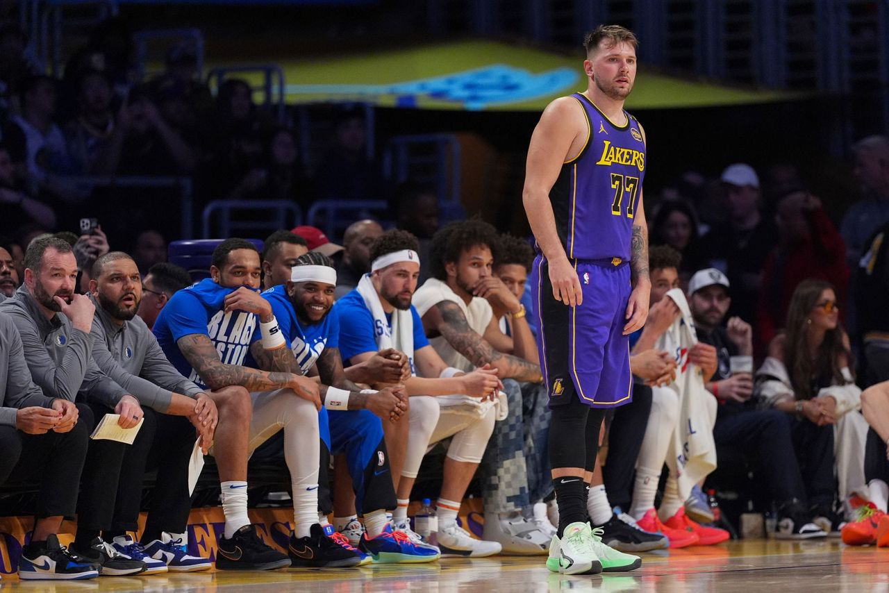 Luka Doncic leads the Lakers against the Mavericks in their first ...