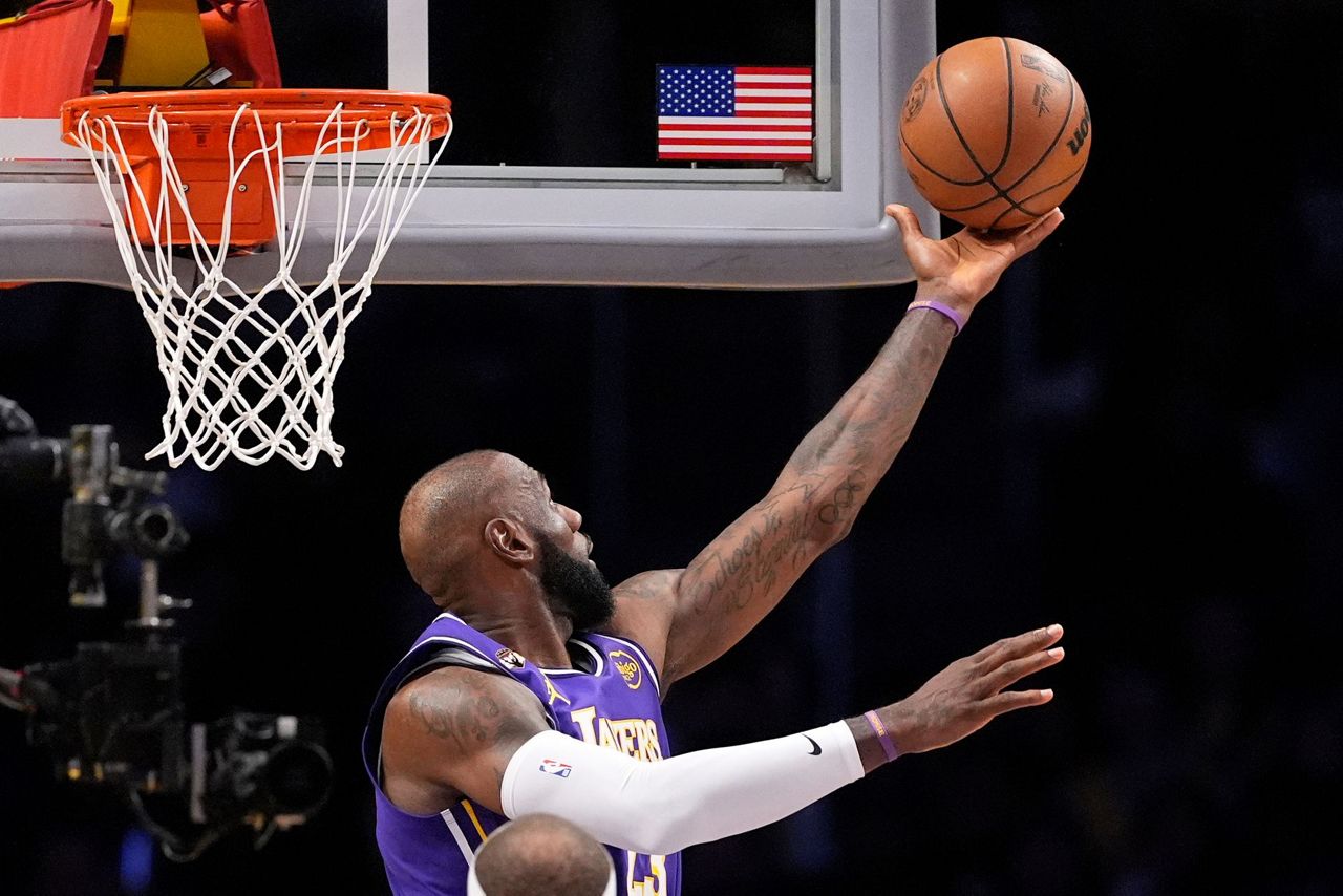 LeBron James becomes the oldest player to have a triple-double in NBA ...