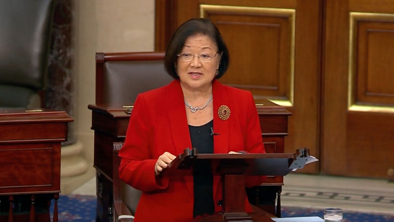 U.S. Sen. Mazie Hirono is proposing a constitutional amendment to affirm that presidents are not above the law. (Office of U.S. Sen. Mazie Hirono)