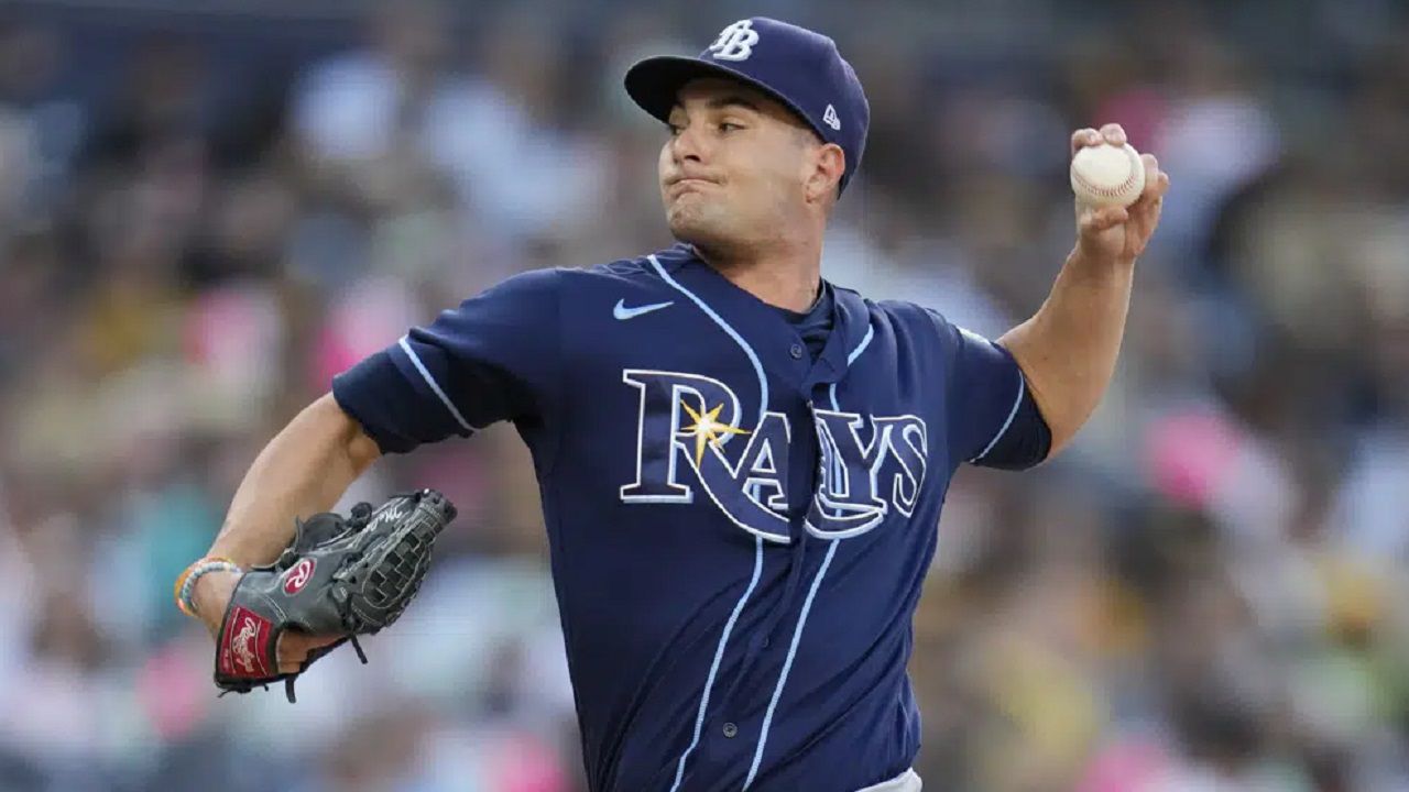 Rays place pitcher McClanahan on IL with forearm tightness
