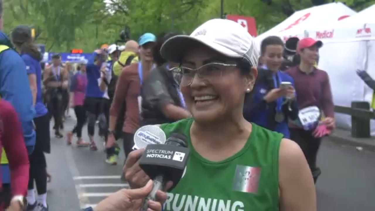 Ana Ramírez, participante de la Media Maratón