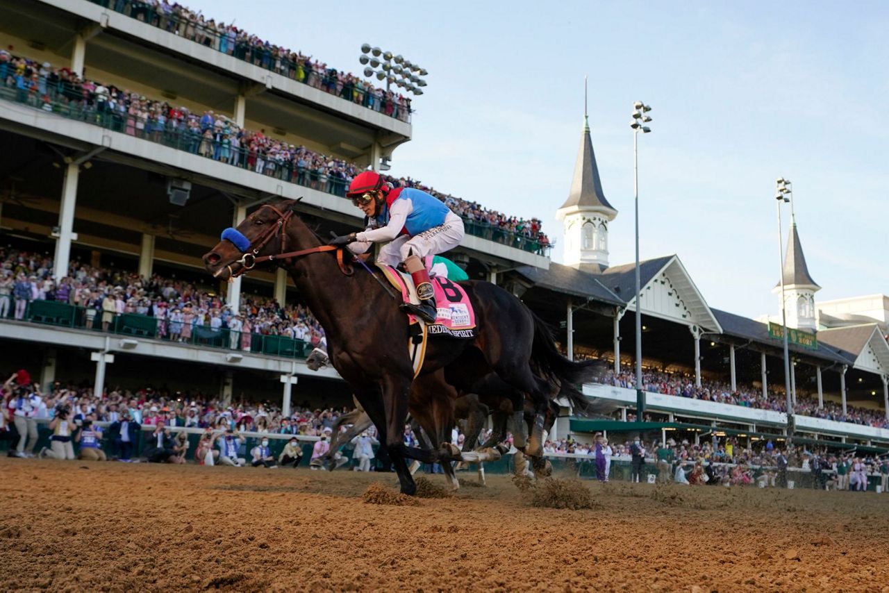 Medina Spirit drug test confirmed; Derby win in jeopardy