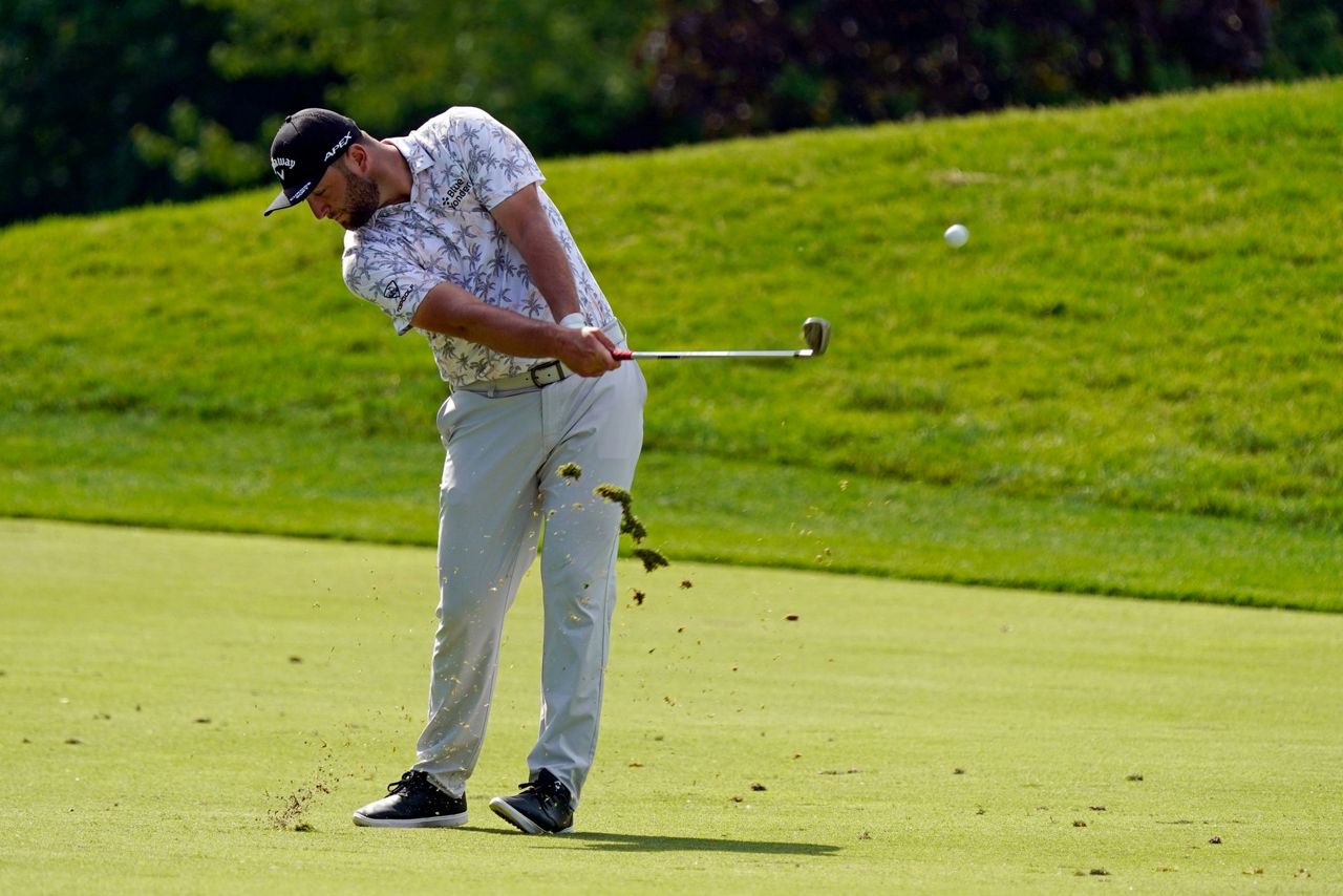 Jon Rahm comes up aces and takes 36-hole Memorial lead