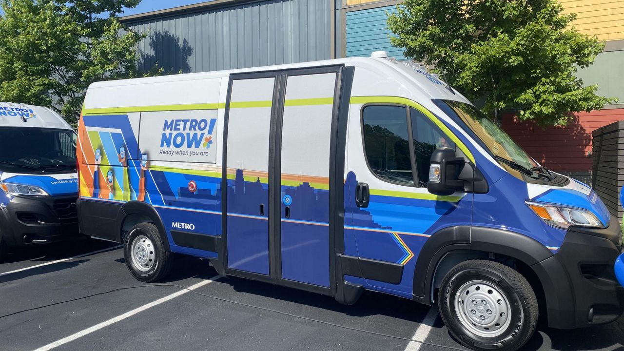 MetroNow! shuttles will soon be available on demand in areas throughout Hamilton County. (Spectrum News 1/Casey Weldon)