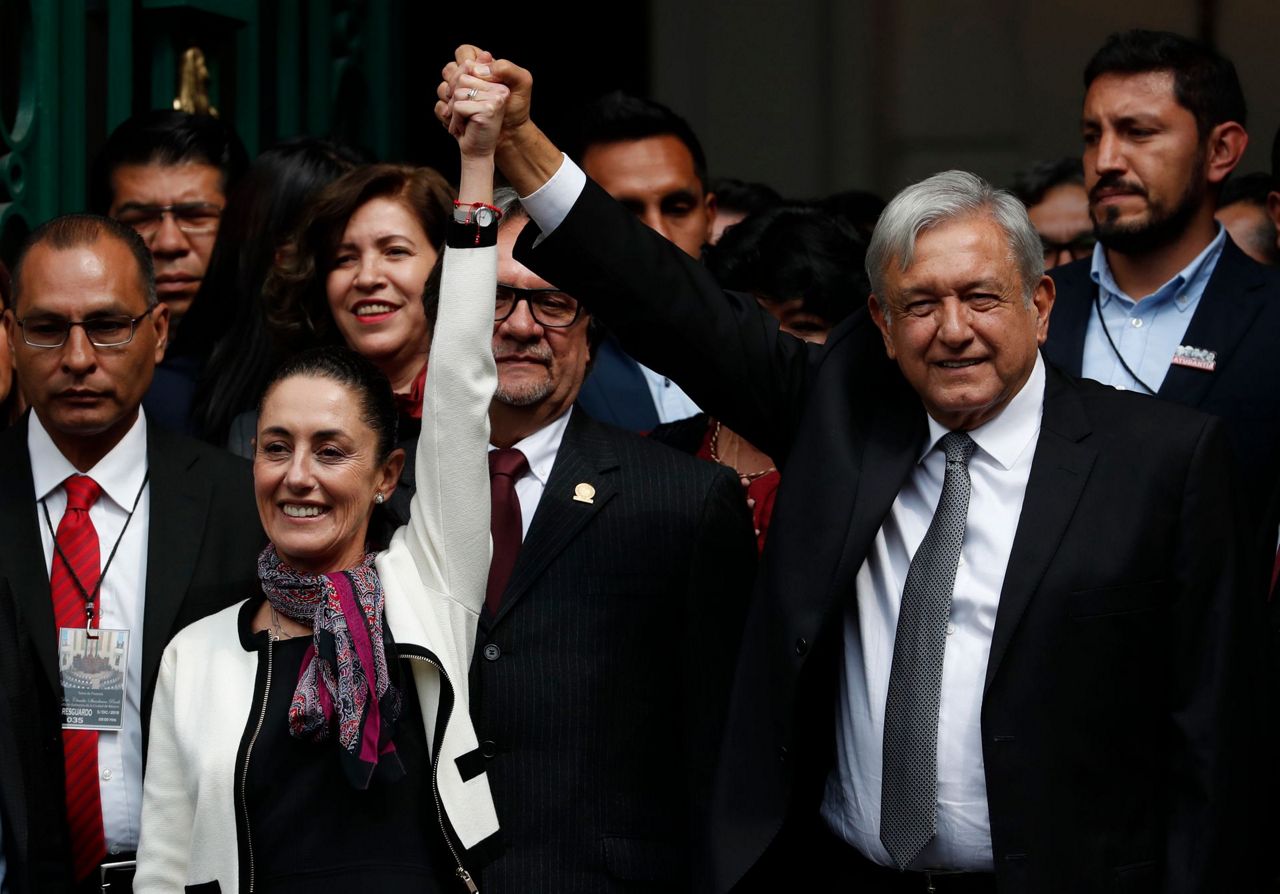 Mexico City's 1st elected female mayor takes office