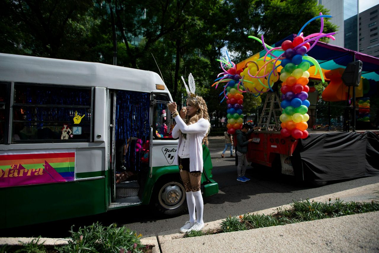 Thousands Join Gay Pride Parades Around The World   Mexico Gay Pride Parade 48391