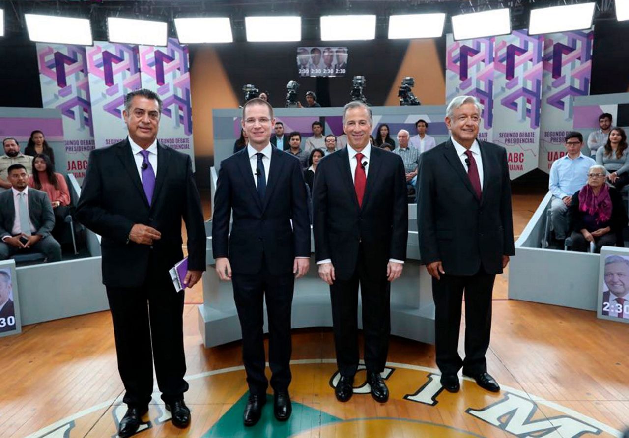 2nd Mexican presidential debate starts with US relationship