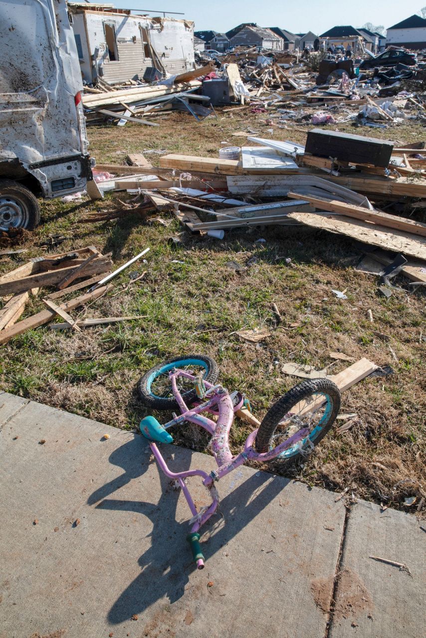 On a single Kentucky street, the tornado killed 7 children