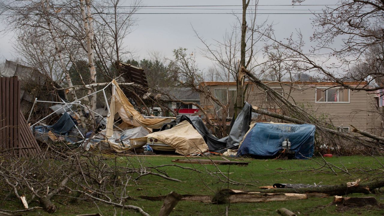 Tornadoes rip through the Midwest