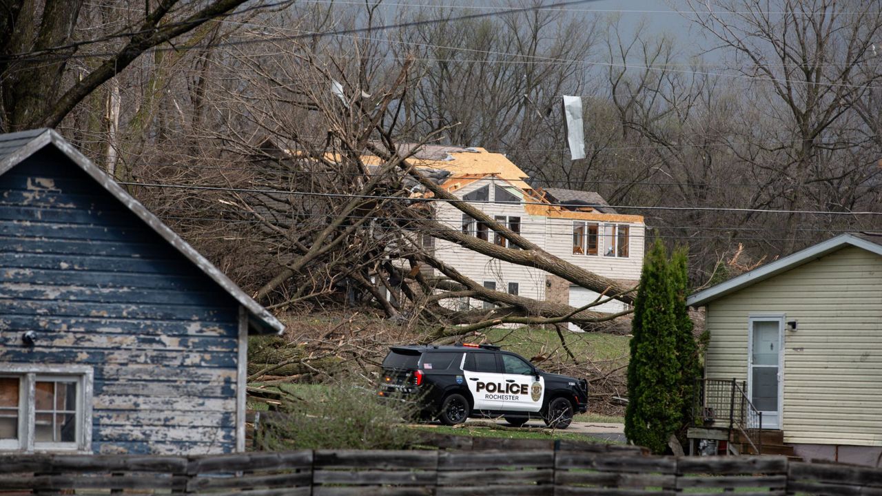 Tornadoes rip through the Midwest