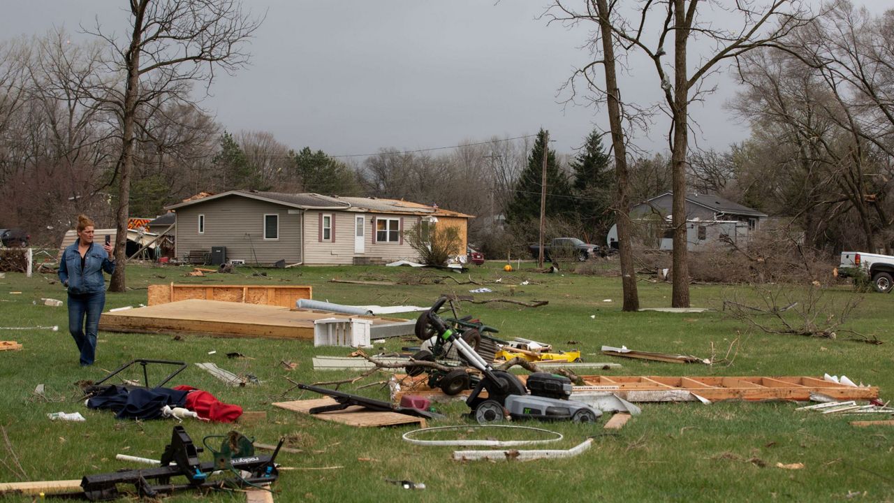 Tornadoes rip through the Midwest
