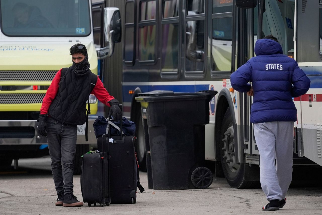 Freezing Temperatures Complicate Chicago’s Struggles To House Asylum ...