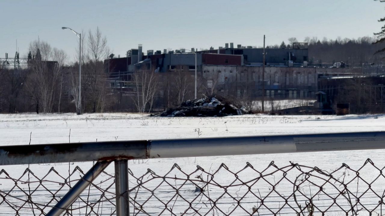 Millinocket’s former paper mill has been selected as the future site of a bio-fuel facility (Spectrum News/David Ledford)