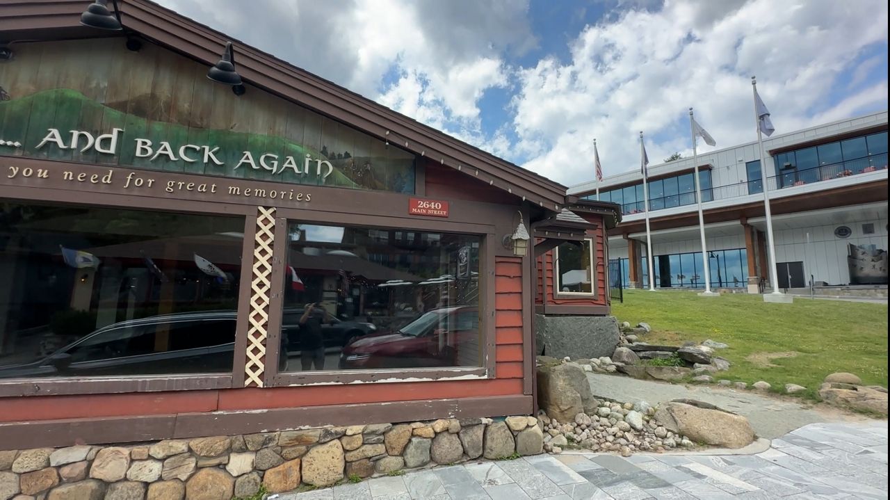 former lake placid gift shop at daytime