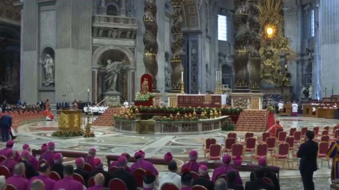 El Vaticano. Misa de la mañana