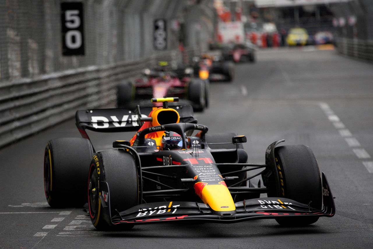 Perez Wins Chaotic Monaco Gp Ferrari Blows It For Leclerc