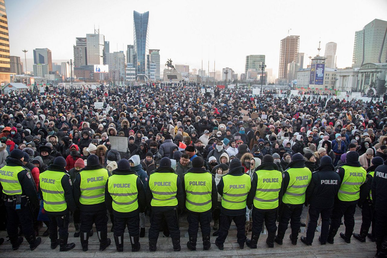 Mongolians protest alleged theft of coal sold to China