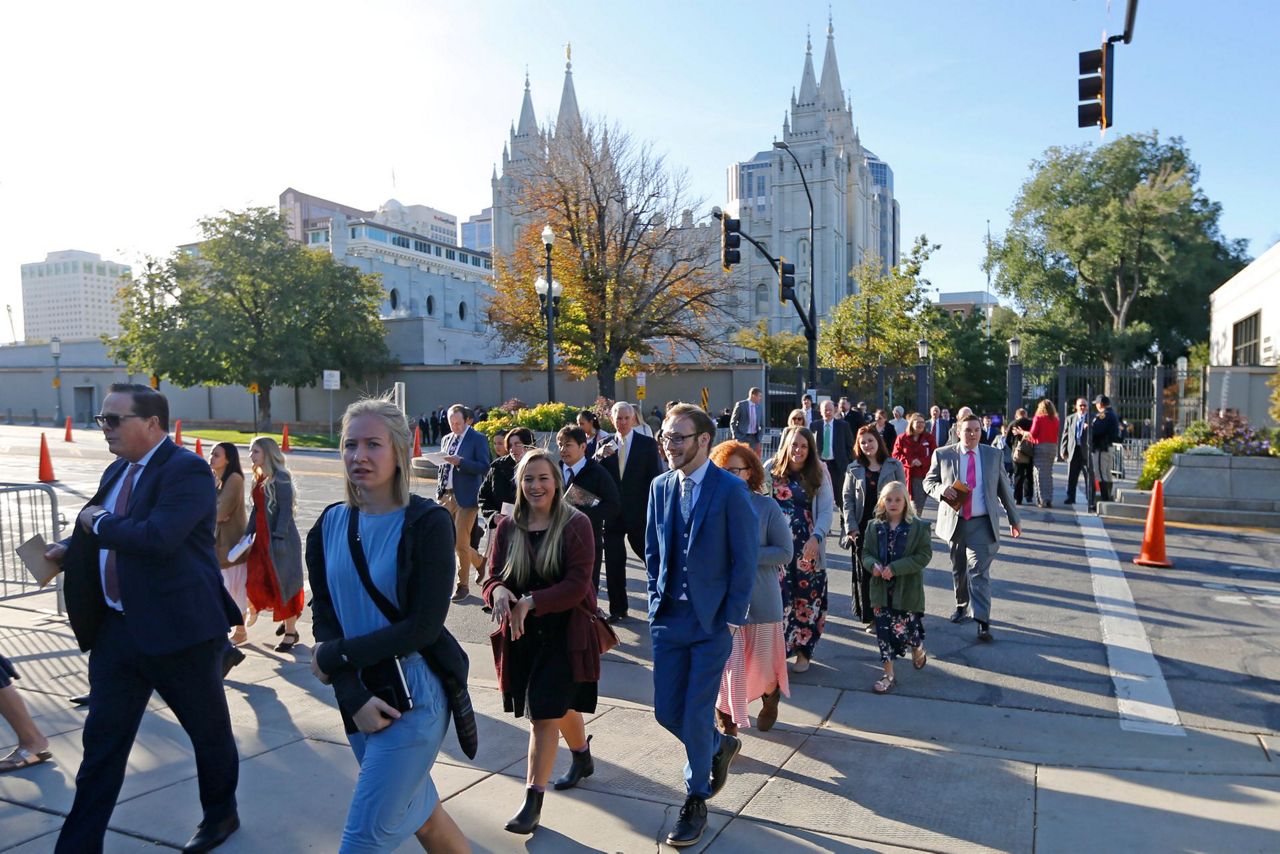 Mormons hold crowdless conference to prevent virus spread