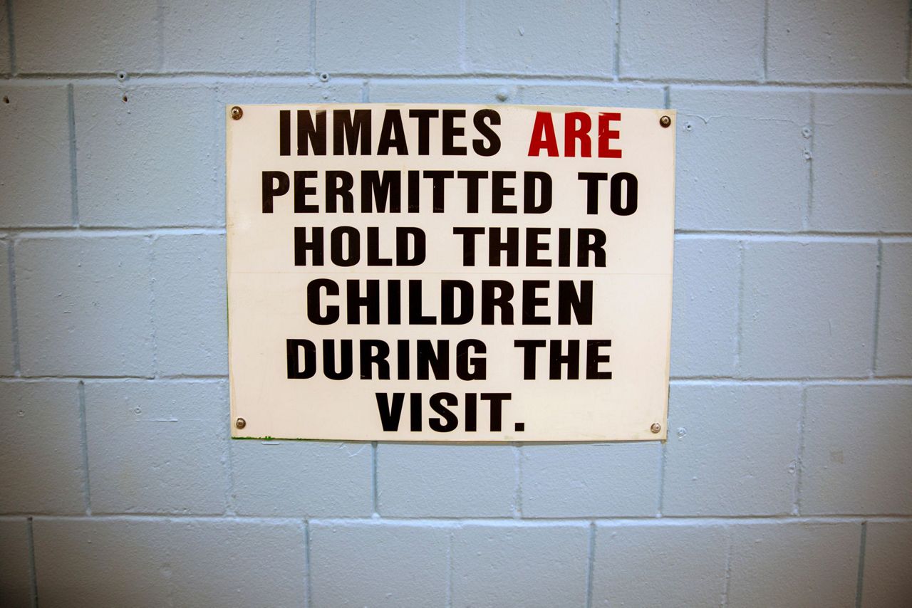 NYC's Rikers Island jail gets a kid-friendly visitation room ahead of ...