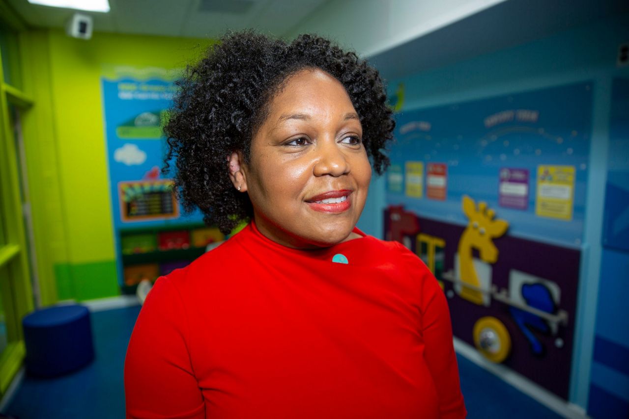 NYC's Rikers Island jail gets a kid-friendly visitation room ahead of ...