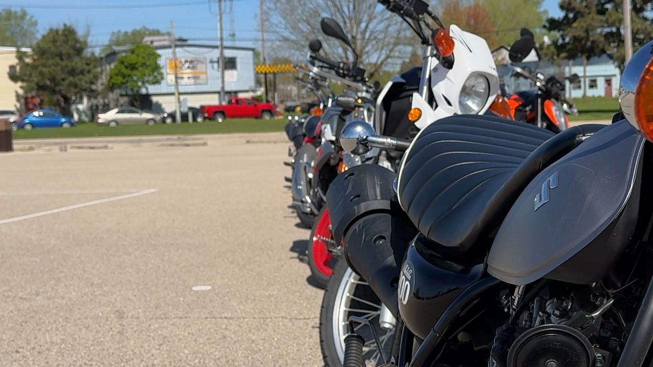 motorcycles