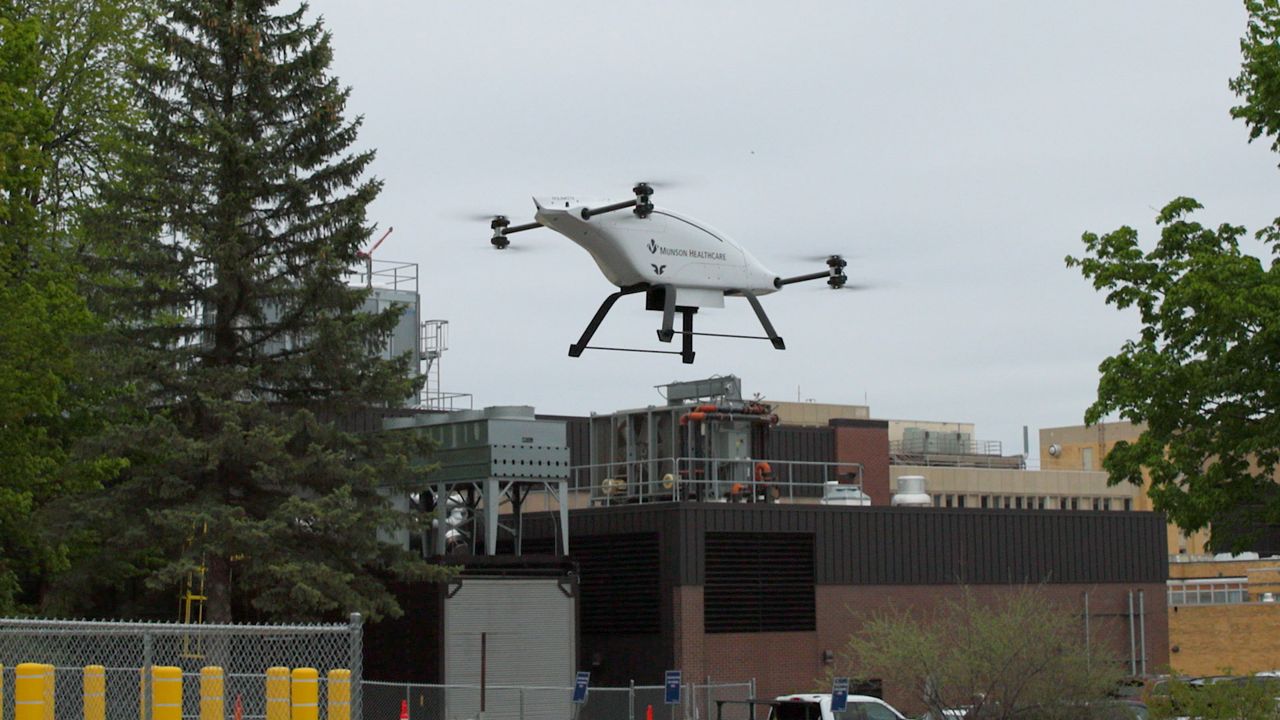 Munson tests longer-range drones for medical transport