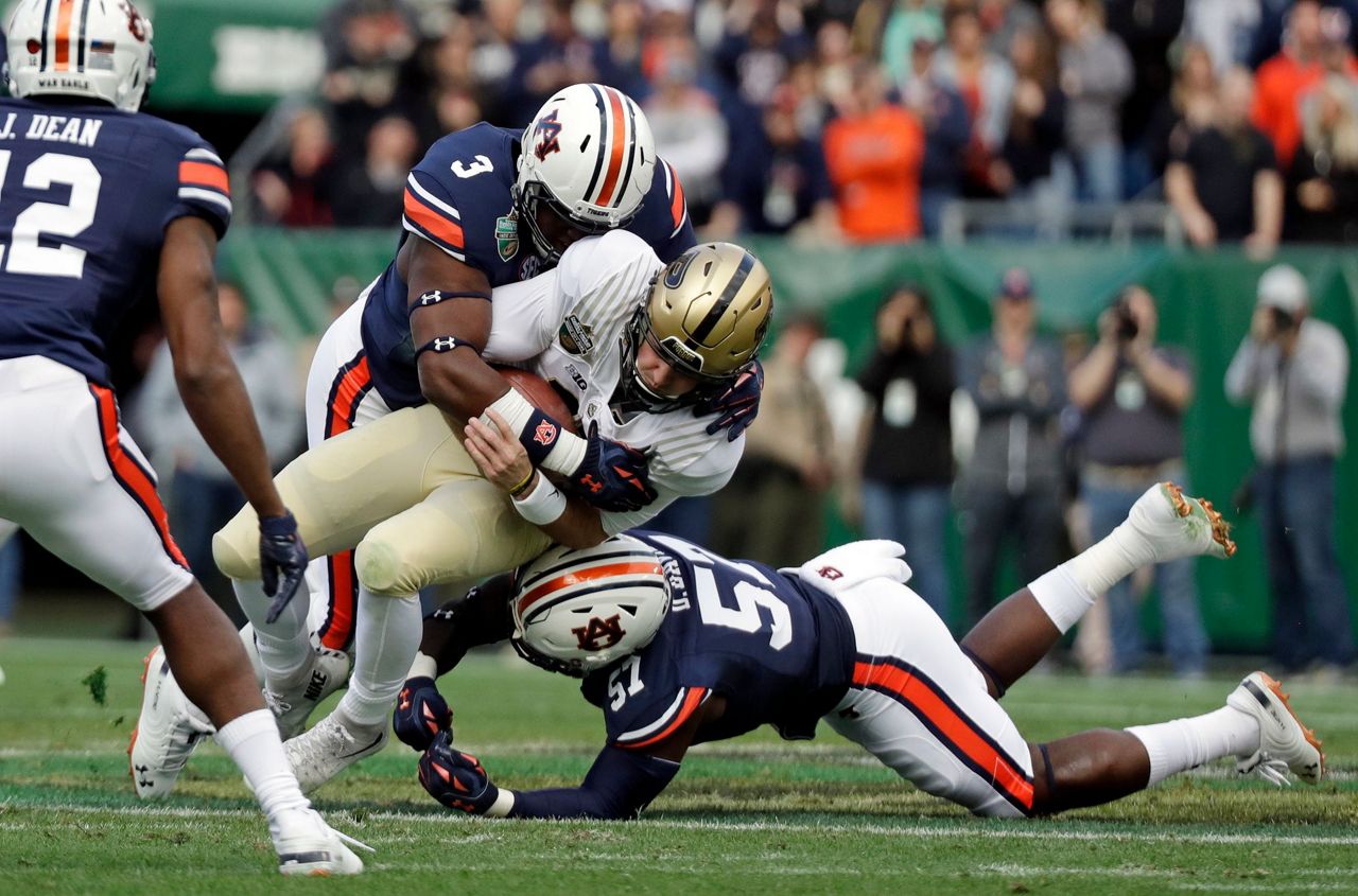 Stidham, Auburn throttle Purdue 6314 at Music City Bowl