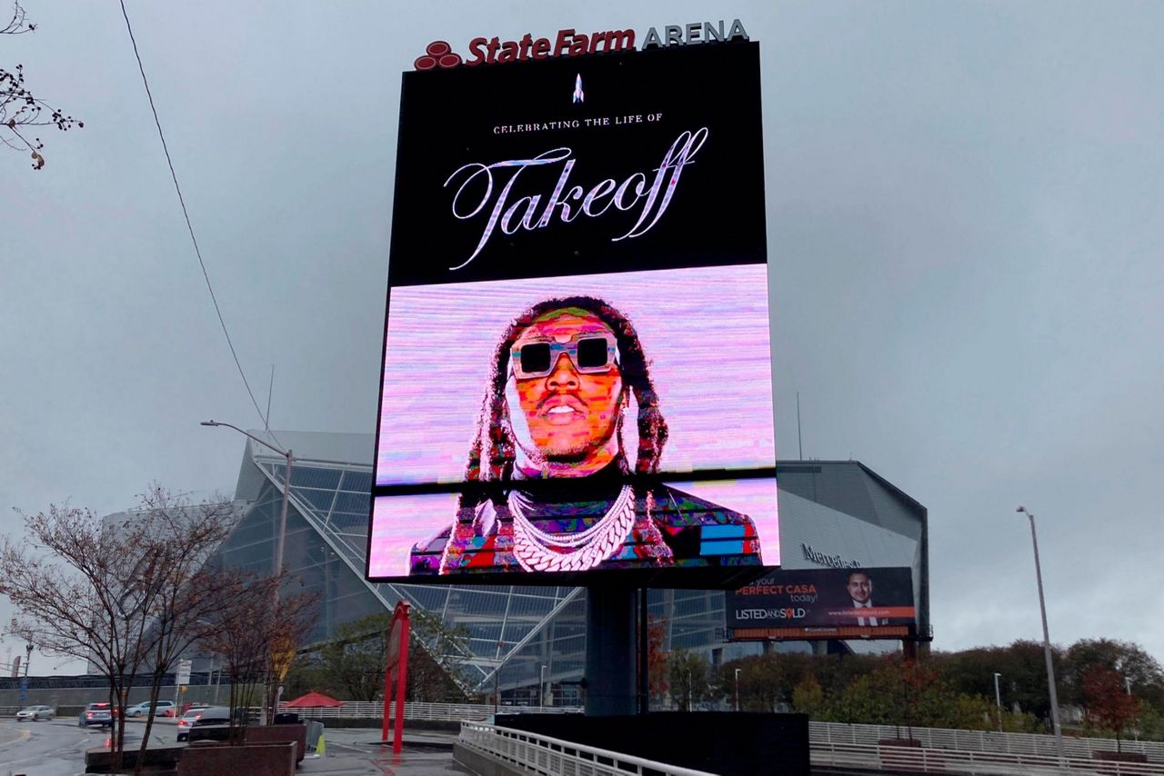 Slain rapper Takeoff to be remembered at Atlanta arena
