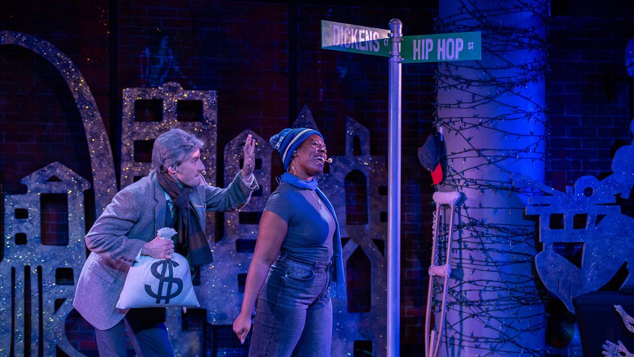 The St. Louis Shakespeare Festival welcomed the return of “Christmas Carol: The Remix” this season, which is being performed at the .ZACK Theatre this weekend. (Photo courtesy of St. Louis Shakespeare Festival)