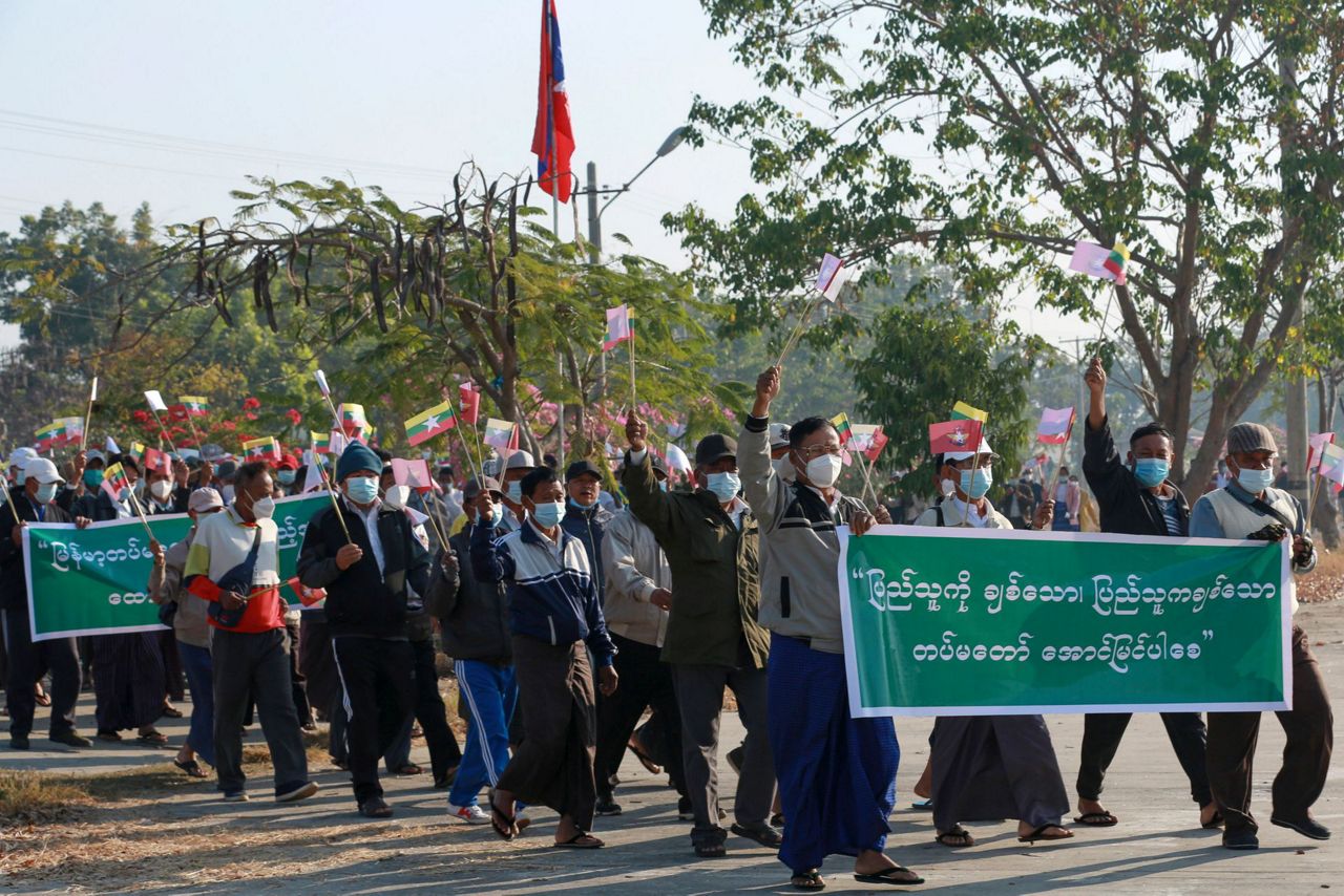 Myanmar Blocks Facebook As Resistance Grows To Coup